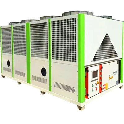 Top Chiller R404A Refrigerant 40TR Air Cooled Water Chiller for Pet Injection Moulding Machine