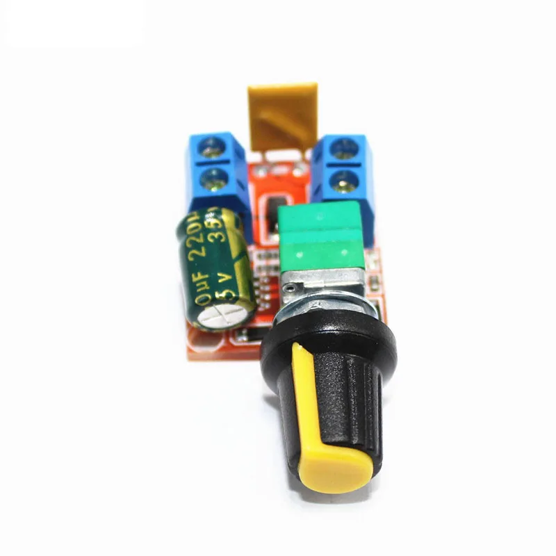 5A 90W Mini PWM DC Motor Speed control Controller switch Module LED Dimmer 6V 12V 24V 3V-35V