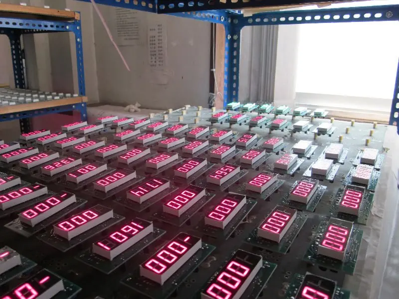 LED display  3 1/2 digit ac ampere panel meter