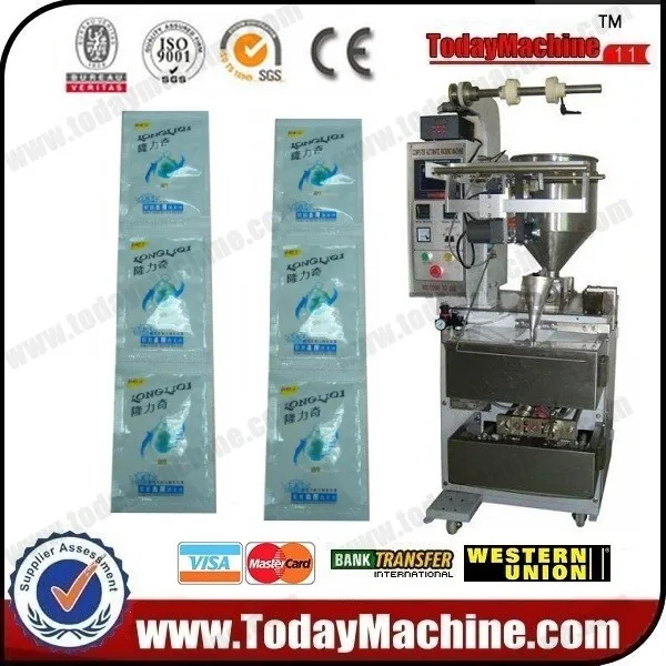 1~100ml Small Sachet Tomato Paste/Shampoo Automatic Liquid Packing Machine Price