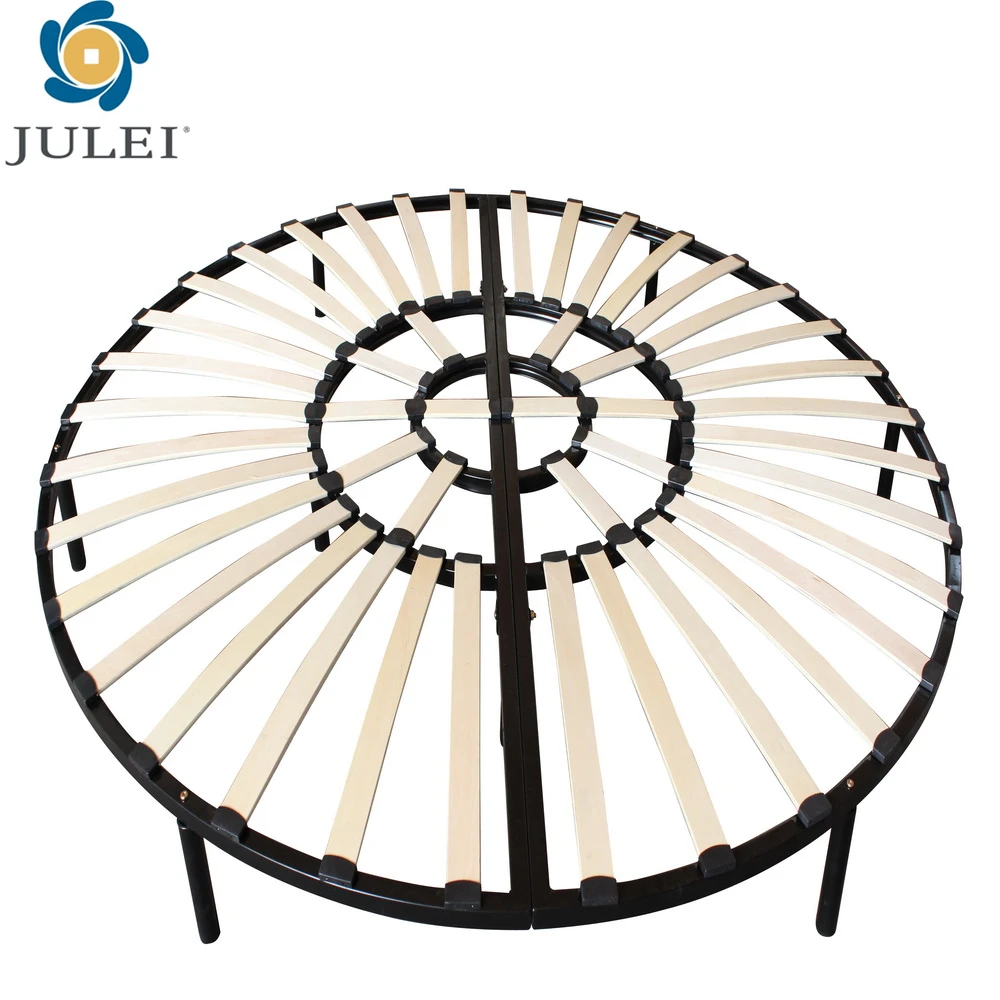 Metal Furniture Bedroom Sets king Round Platform Bed DJ-PQ06 king Size Bed Furniture