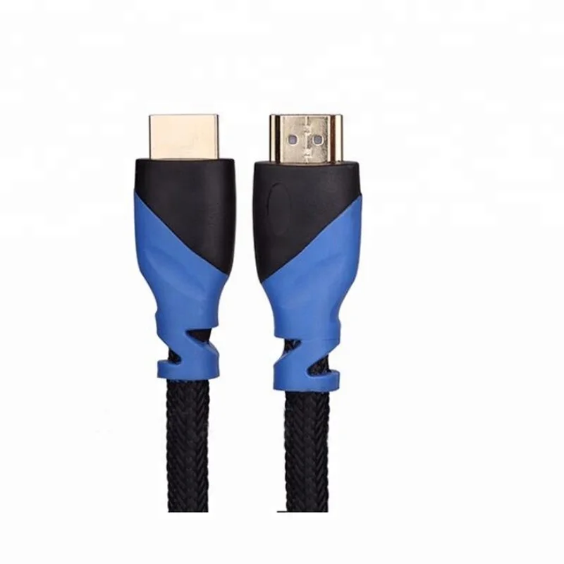 High quality 1.5m 3m 5m 10m 24k Gold Plating 19+1 bare copper 4K 60hz 2.0 hdmi cable for tv box