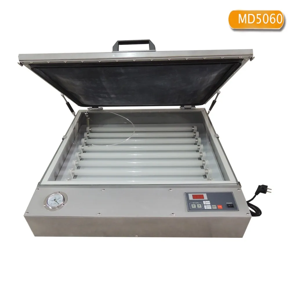 Automatic Flat Sport Uv Exposure Machine 5060Cm For Screen Printing