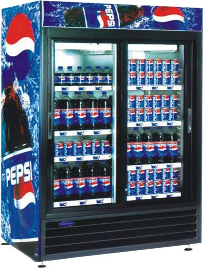 Двойная раздвижная стеклянная дверь с наружной рамой