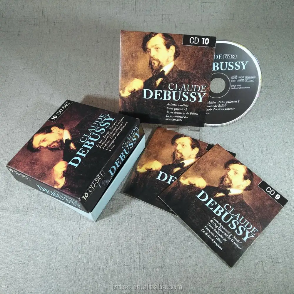 Audio CD Replication CD records offset printing packing in jacket