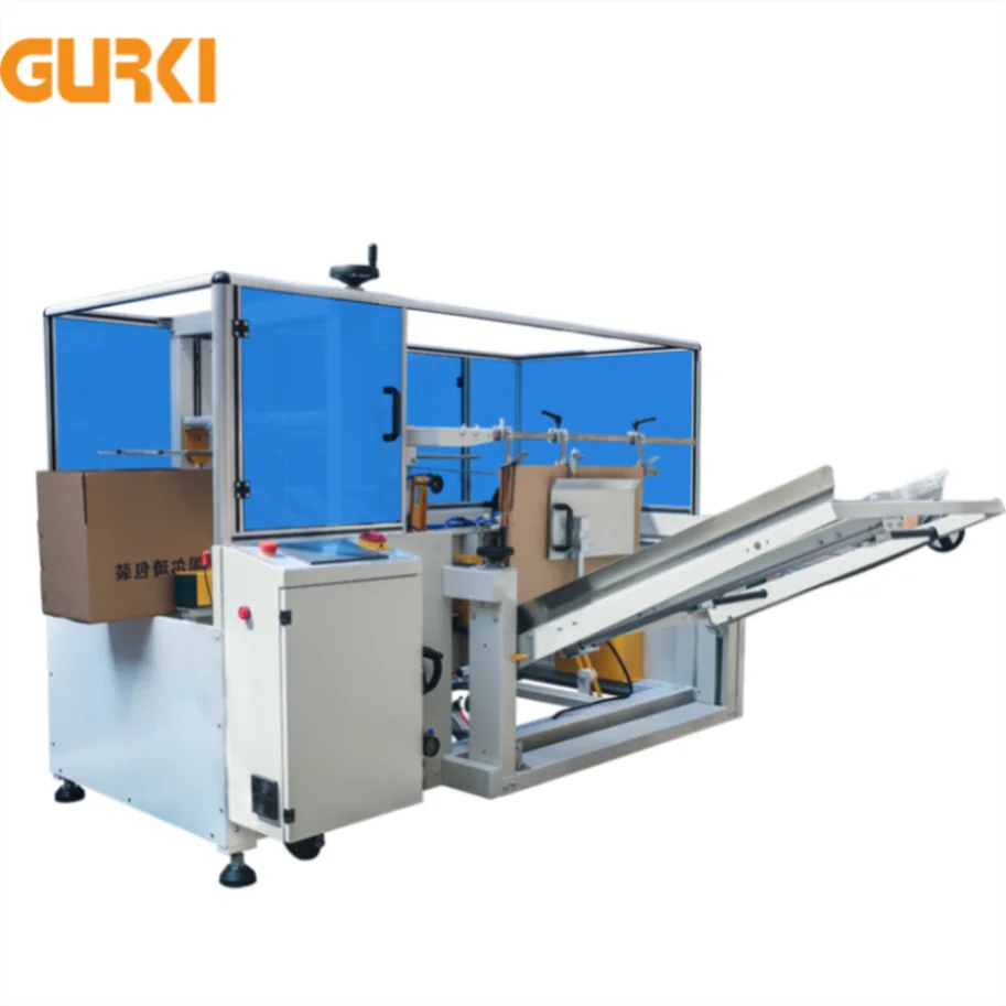 Gurki GPK-40 Automatic Case Erecting Packing Machine