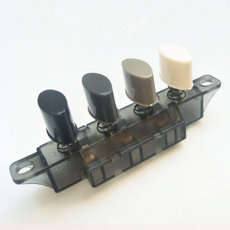 Factory direct sales electric fan push button inserting wires 4 Key keyboard switches