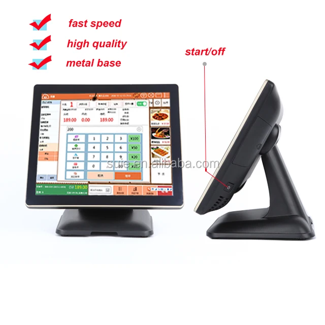 
Wins pos touch all in one touch screen pos terminal machine for the restaurant 