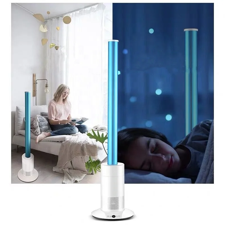 Stand Solar electric Fan bedroom Bladeless Cooling floor fan electric air condition Bladeless Remote control fan