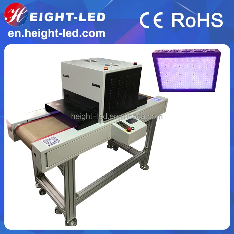 high power uv led curing machine screen printing dryer in conveyor