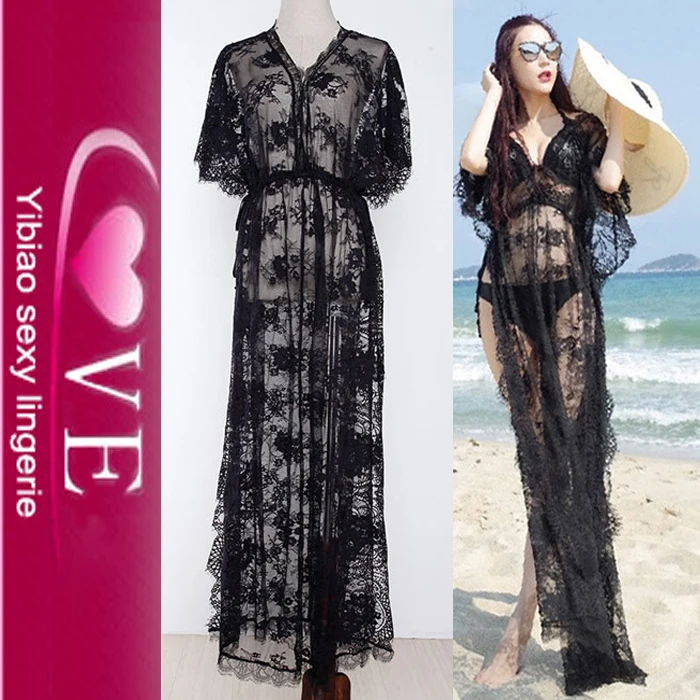 Women Swim Bikini Long Dress Sexy Cover Up Beach Dress