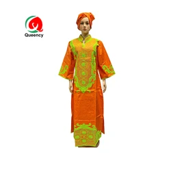 HD New Arrival Top Fashion African Bazin Clothes, Women Ankara traditional dress