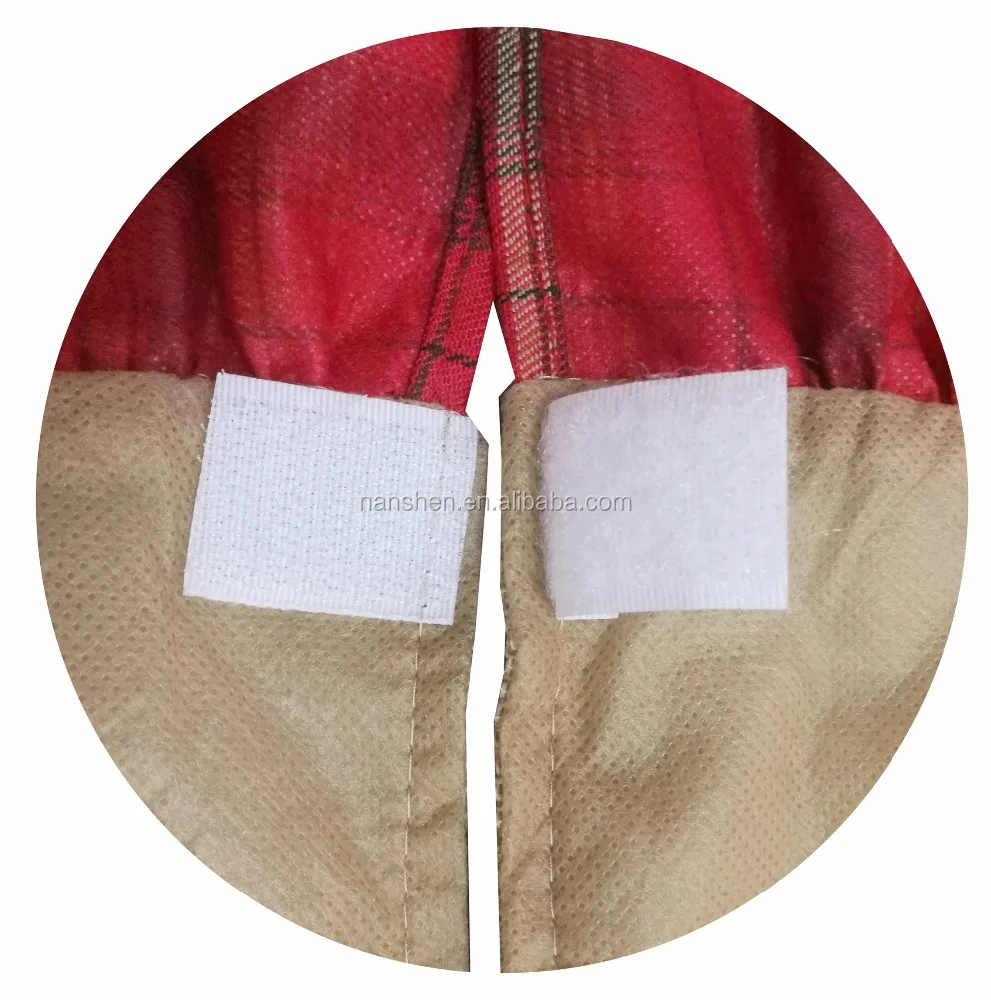 
Hot selling christmas tree skirt christmas tree bottom decorations christmas tree skirt 