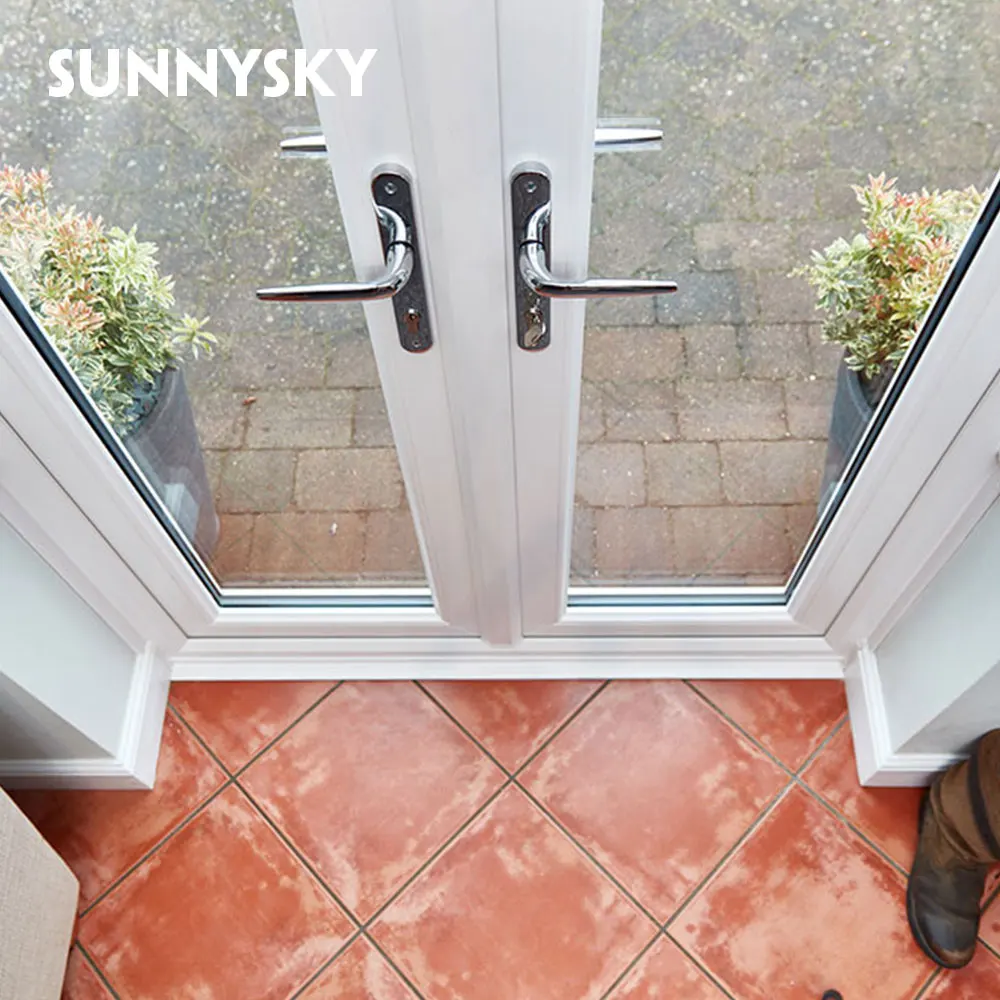 Competitive price hinge aluminum swing door bottom in cape town