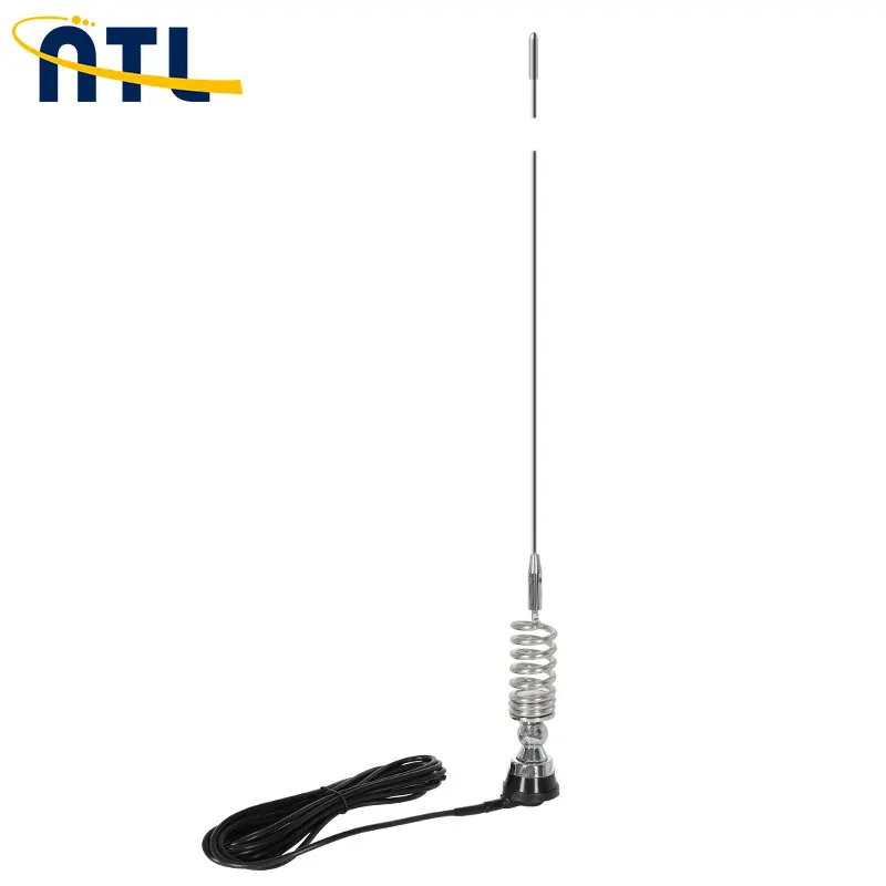 
Mount Spring Ham Radio VHF 134-176mhz Car Antenna Whip Mobile Antennas 