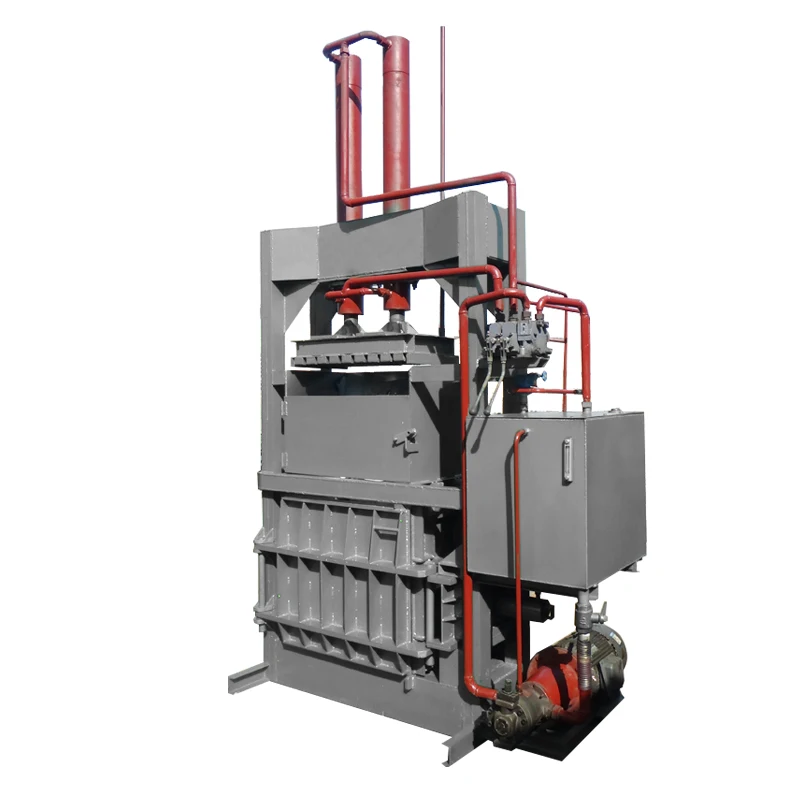 
Cardboard Baling Press Machine Plastic Bottle Waste Wood Shavings Baler Machine 