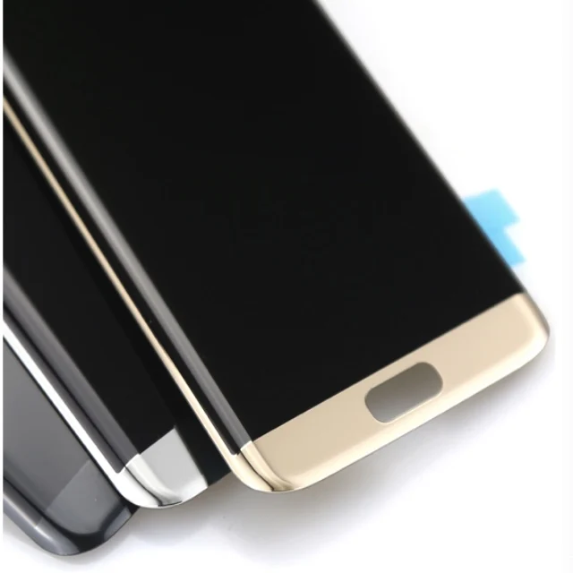 Full Original Super AMOLED Phone screen for Samsung S7 edge LCD display