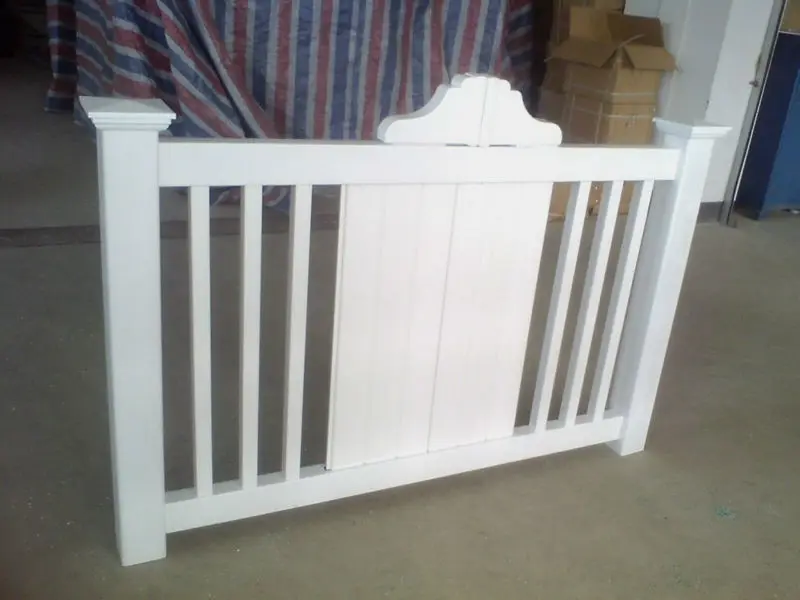 ASTM Certified decorative vinyl fencing 100% New Vinyl