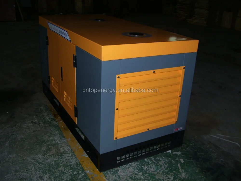 Kubota приведенный в действие одиночная фаза 3 цилиндра 6.5kw 62DB дизельный двигатель с водяным охлаждением Сделано Китае-генераторная установка