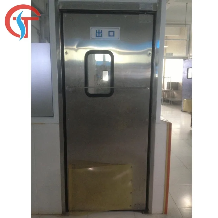 Stainless S/Steel Pu Insulated Impact Traffic Door