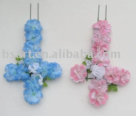 artificial funeral wreath