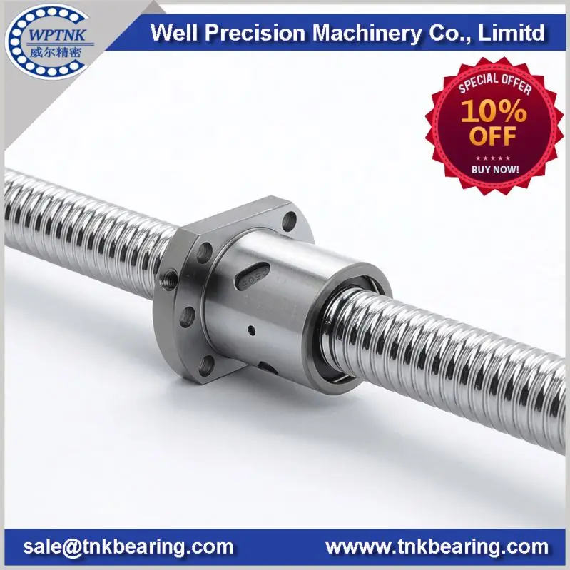 Низкая цена китайская фабрика поставка длительный срок службы Гладкий нулевой обратный шариковый винт acme свинцовый винт для станка с ЧПУ станок с ЧПУ