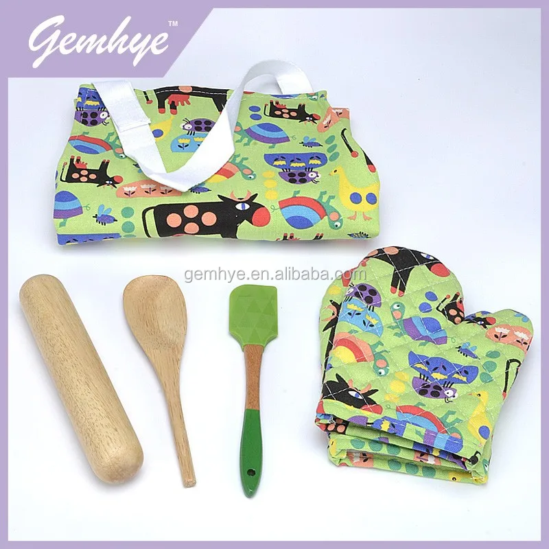 Set Of Kids Rolling Pin Kitchen Cake Baking Tool And Tools baking supplies spatula cake decorating supplies baking utensils