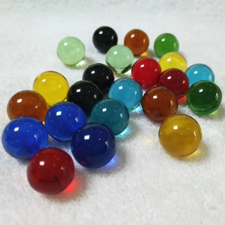 small colored crystal solid glass ball 2mm 5mm