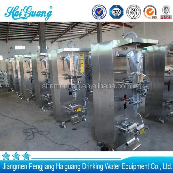 Высокое качество автоматическая воды мешок фасовочное оборудование