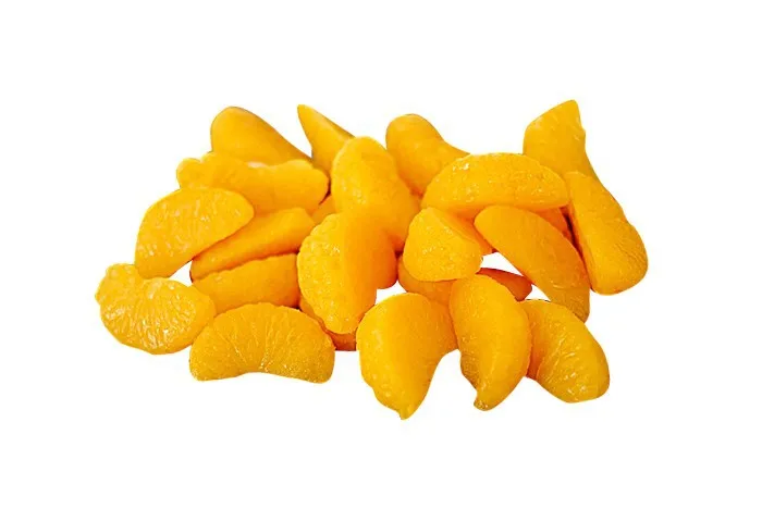 Frozen mandarin orange segments frozen orange