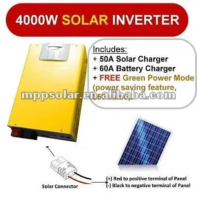 4kw surge 8kw 24V 60A Pure Sine Wave inverter charger SOLAR inverter