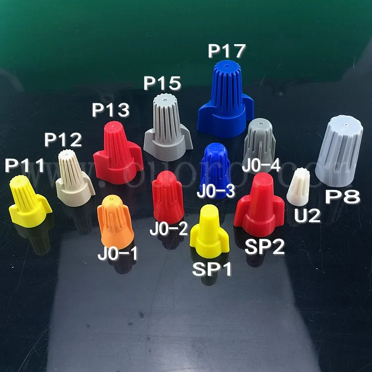 P12 Double wing screw closed end wire connector