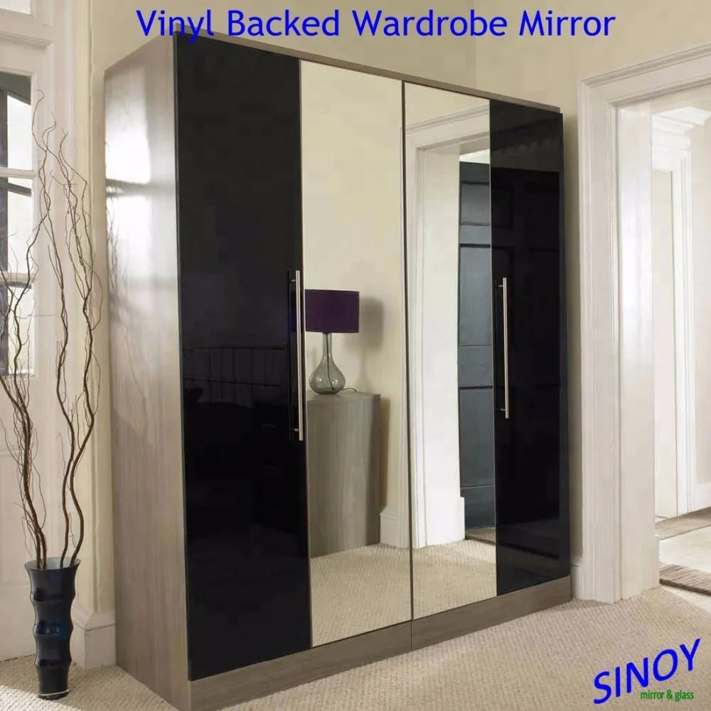 Wardrobe mirror with good quality CAT I II film back