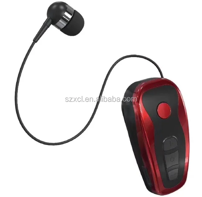 Q7 Lavalier Business Headphone Clip Wireless Earphones Collar Earbuds Sport Headset With High Quality