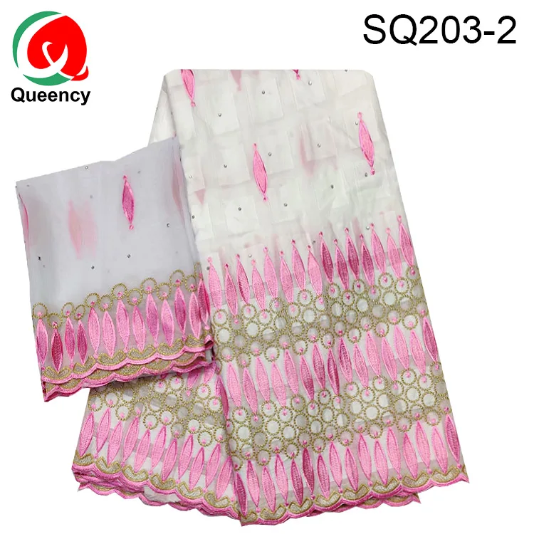 HF Embroidery Match Net Lace French Embroidered Lace Fabric Cotton African Swiss Voile Lace Fabric Austria