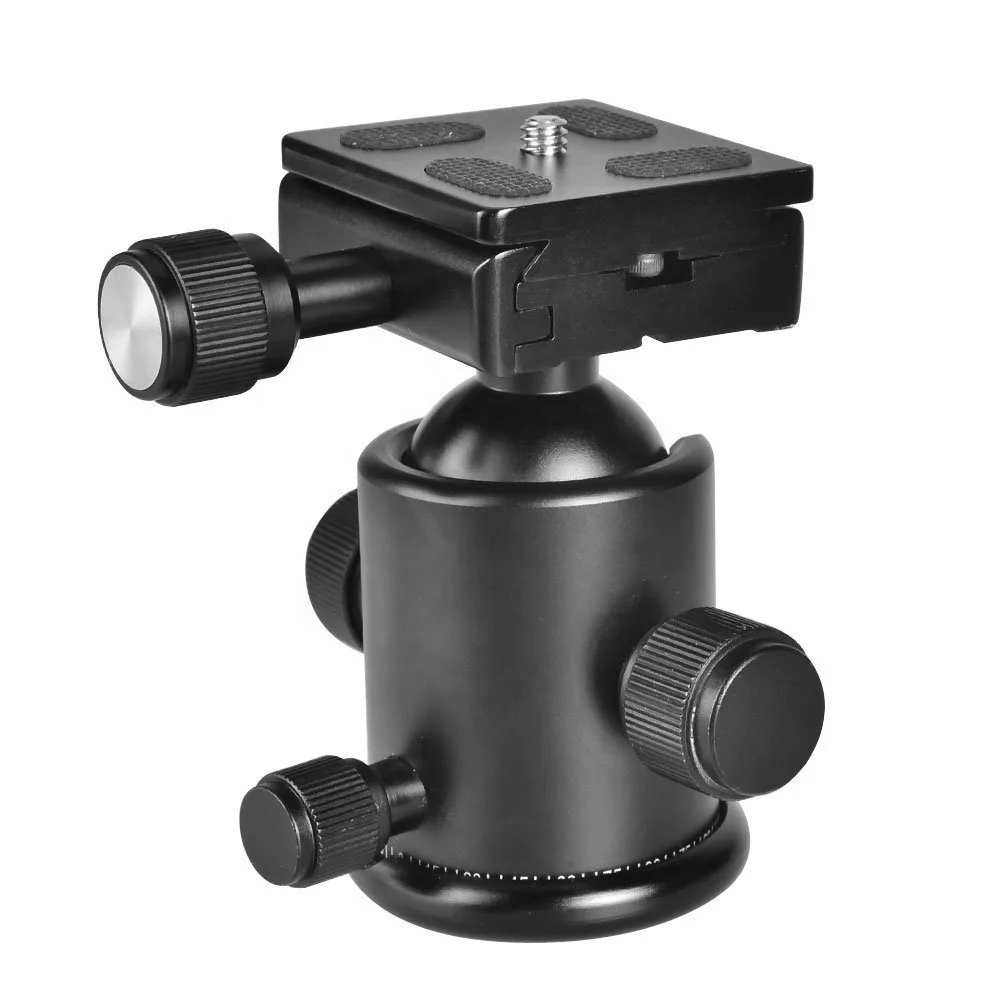 Wholesale Camera Gimbal Head Tripod Mount Mini Professional Camera Tripod 360 Degree camera with DSLR Ball Head