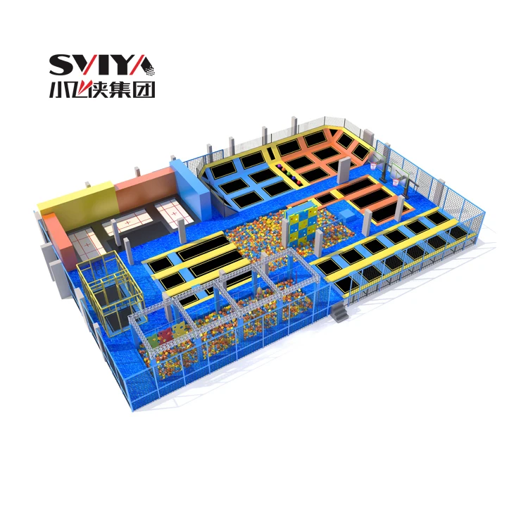 Best Rectangle Gymnastics Trampolines with Dodgeball and Slam Dunk for Sale