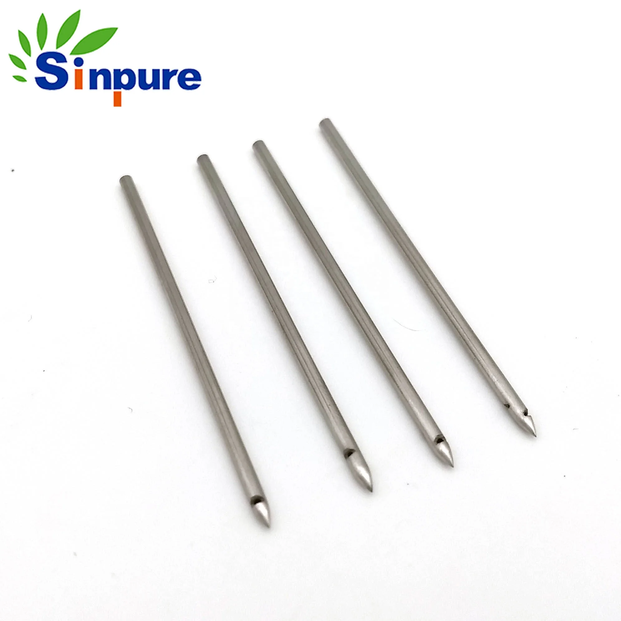 
China Customized 304/316 Stainless Steel Vent needle with Wooden Handle 