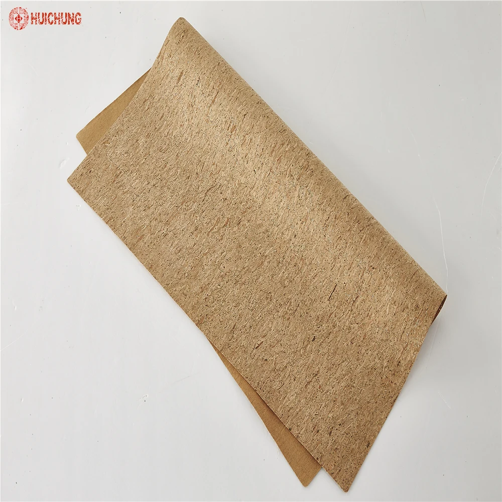 Popular cork leather Portugal printing cork fabric to make hat wallpaper cork yoga mat
