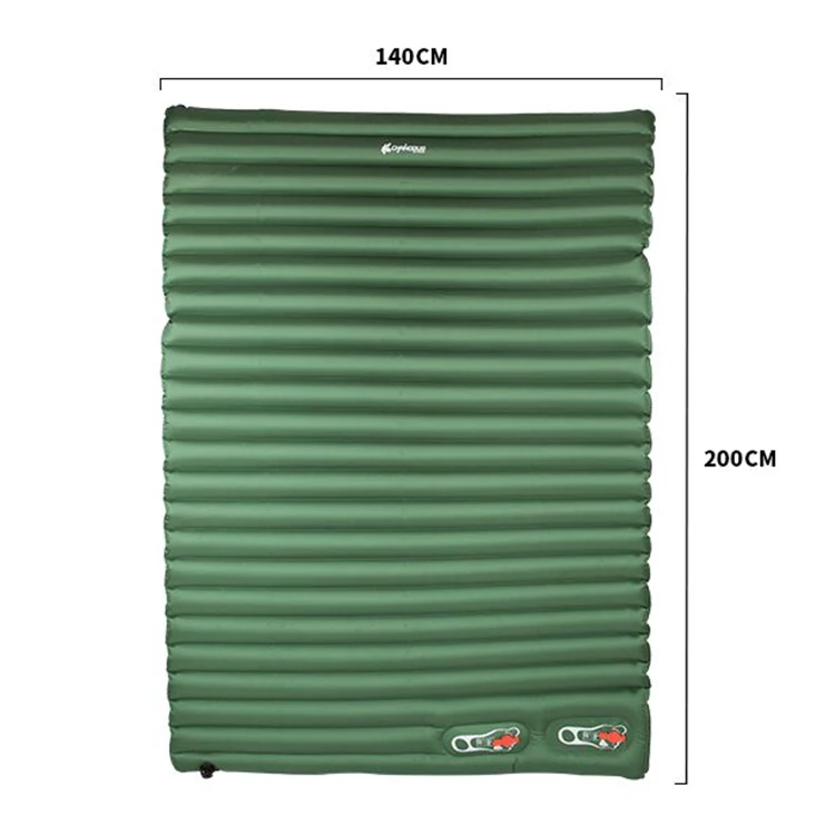Сверхмощный двойной надувной коврик для кемпинга из Китая