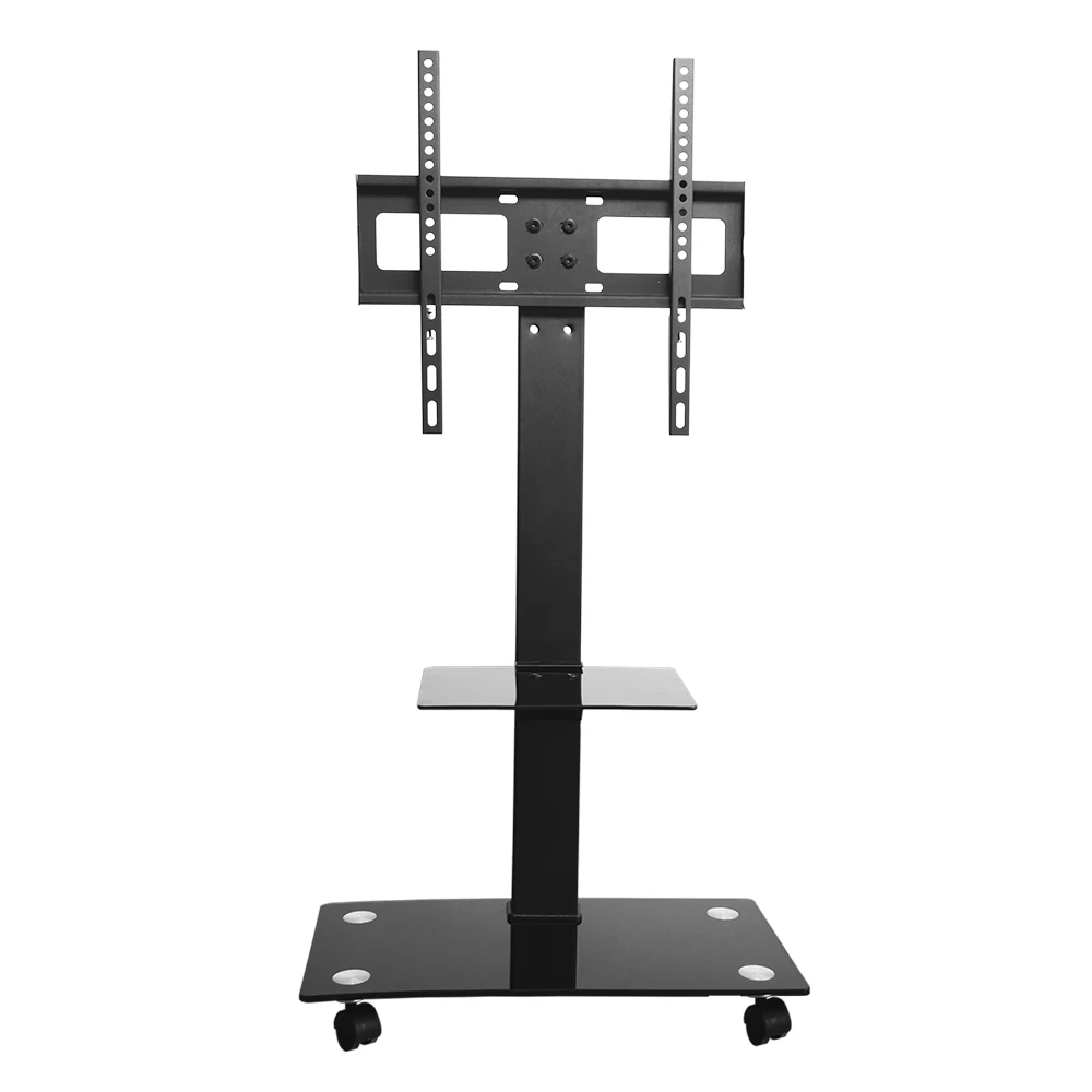 Factory Price Cheap Model Of TV Rolling Cart Stand VESA 400X400