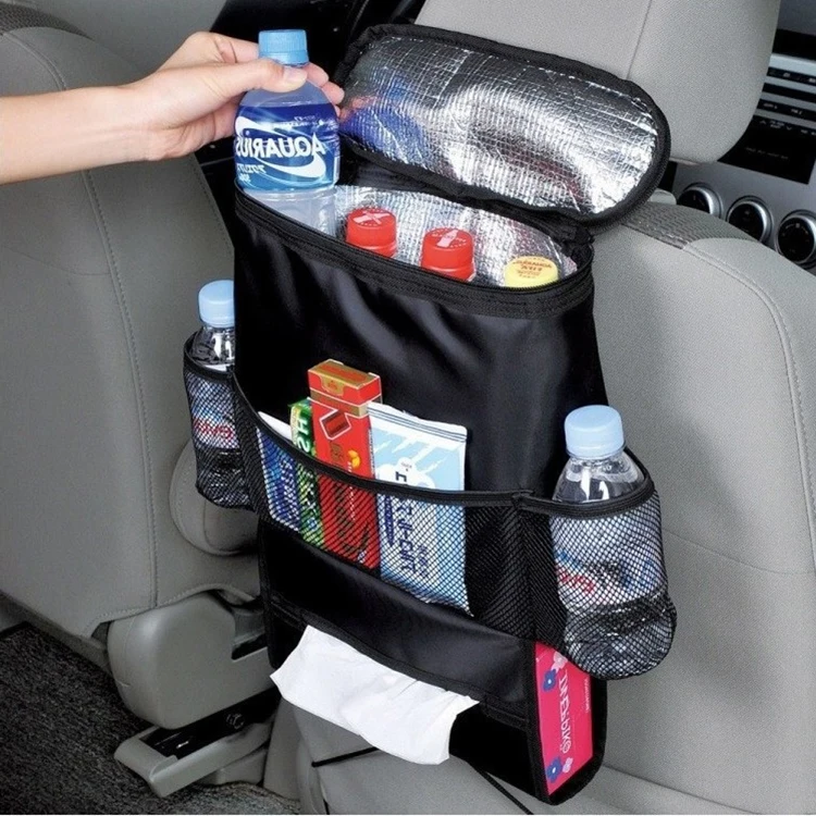 
Car Back Seat Organizer Large cooler bag organizer car seat bag 