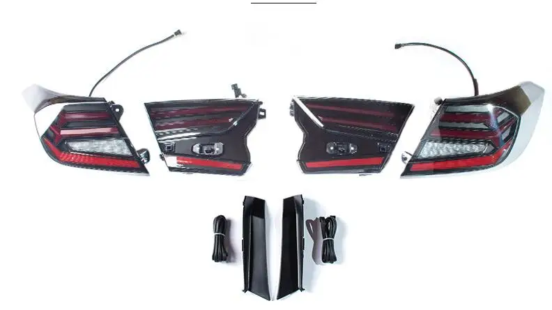 Auto Parts Car LED Tail Lights Smoke Tail Lamp For Honda Accord 2018 - 2020