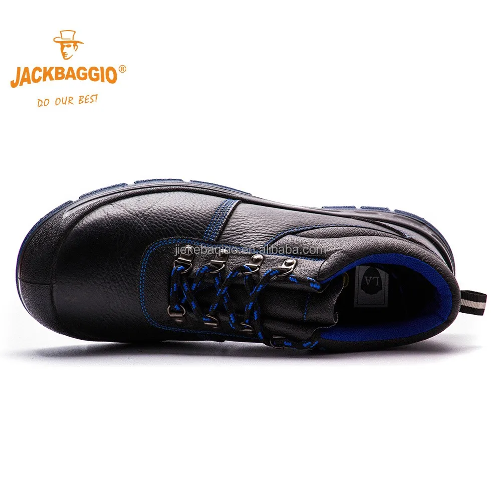 China mid cut steel toe safety shoe manufacturer for construction safety shoes