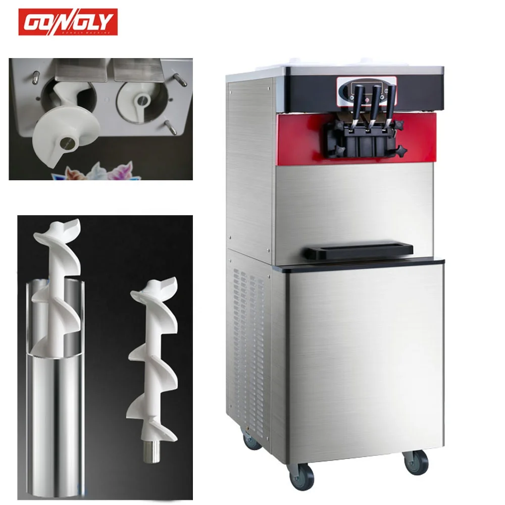 Popular Factory Direct Frozen Fruit Multi Flavor Ice Machine Price With Air Pump