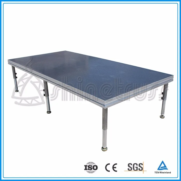 Профессиональная Регулируемая Высота События 4X8ft Дешевые Портативные Этапе
