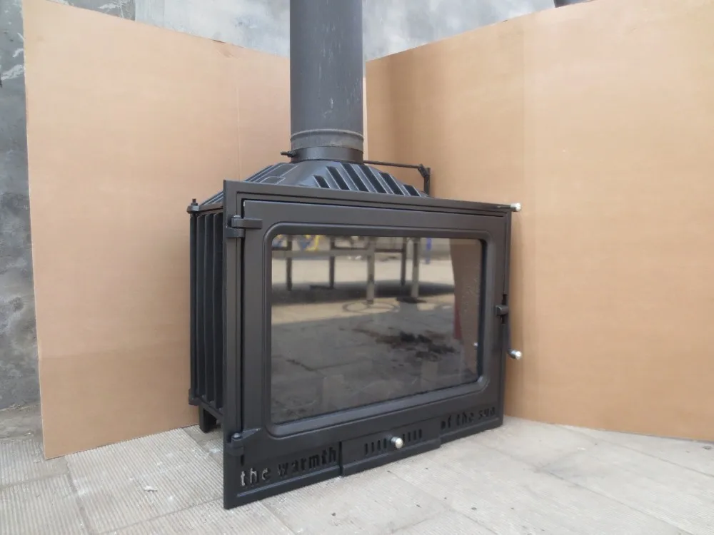 elegent and economical cast iron stove 15kw wood stove for sale