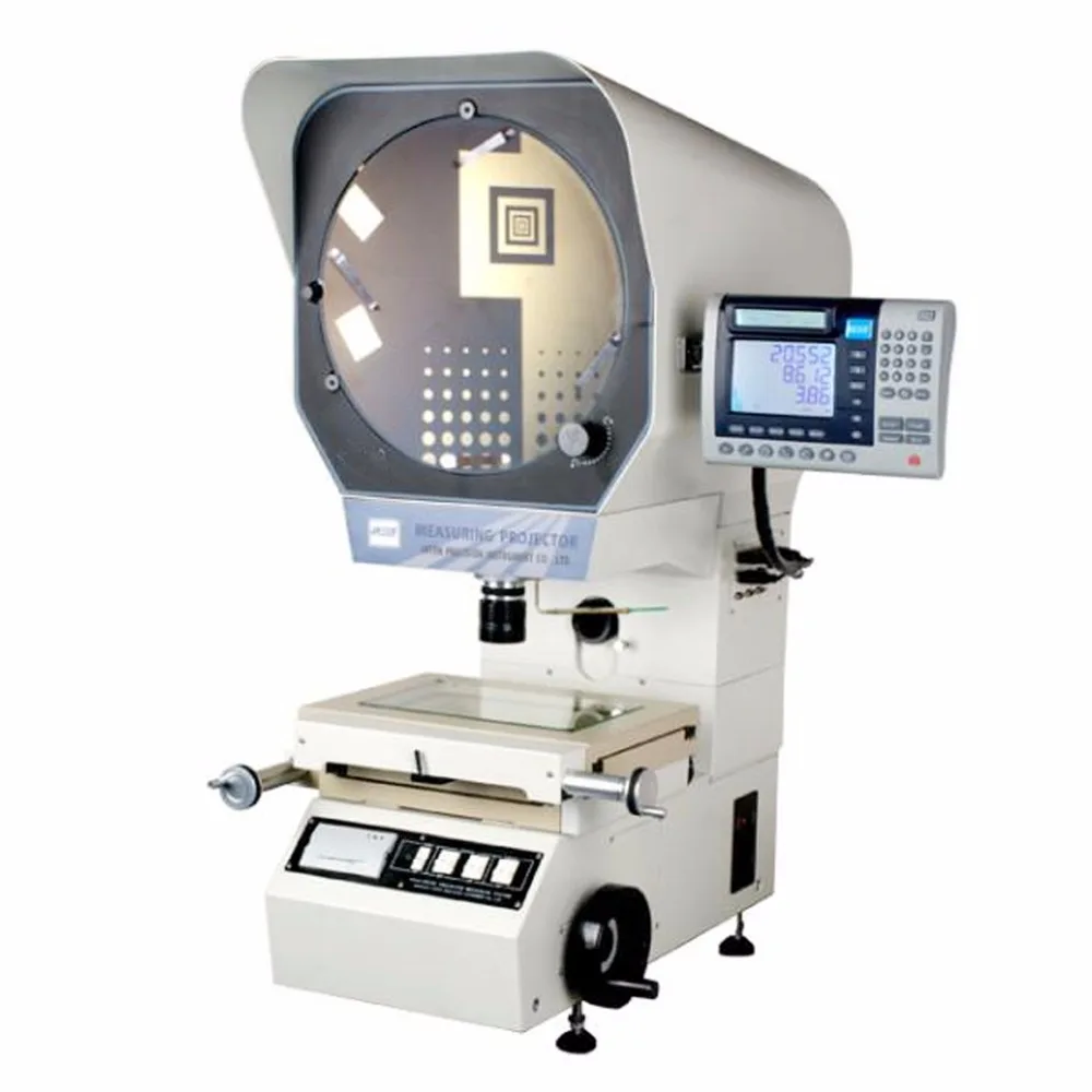 Автоматически профиль Notch оптического компаратора проектор