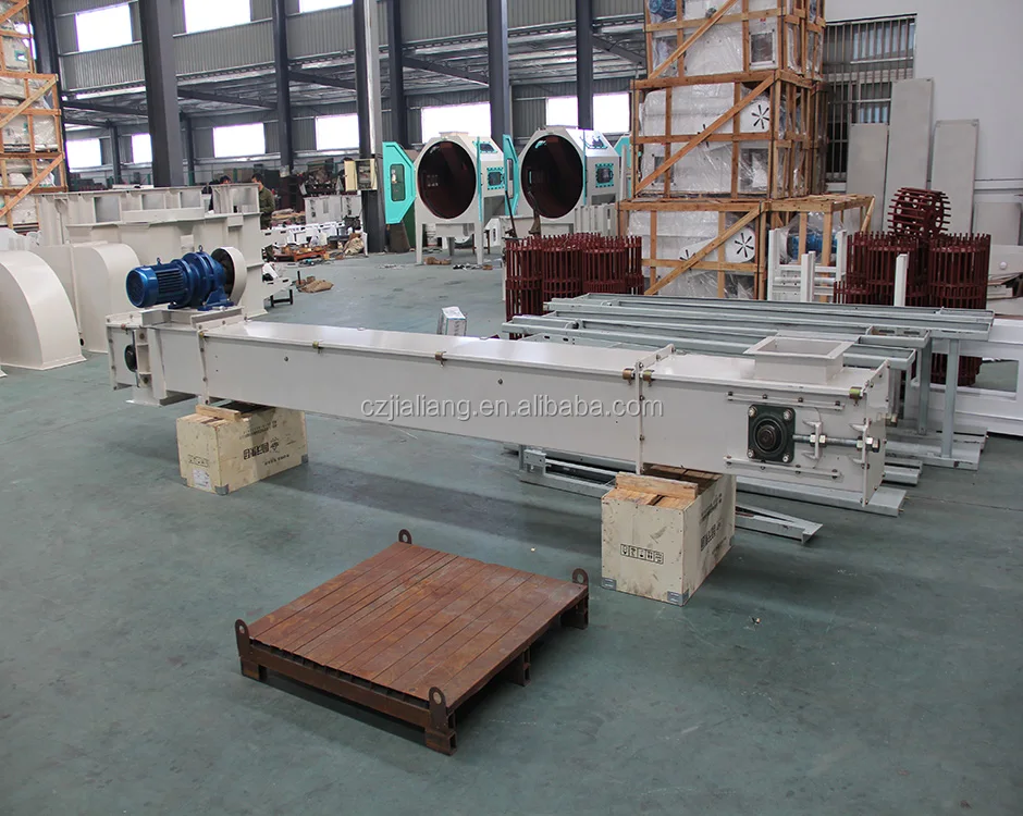 TGSS series horizontal Chain Scraper Conveyor for powder and granular stuff