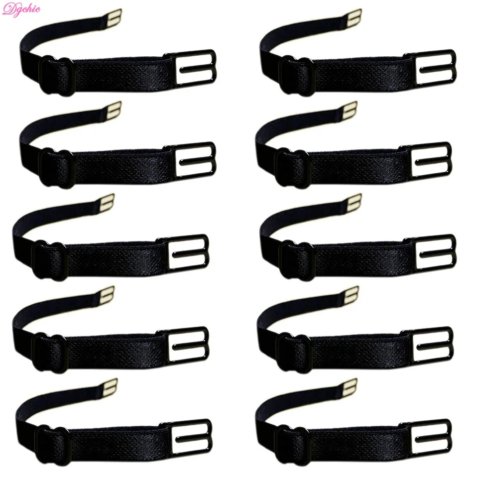 High Quality waterproof  Women Bra Elastic Adjustable and Nylon Racer Back Strap Holder  Non-slip Lingerie